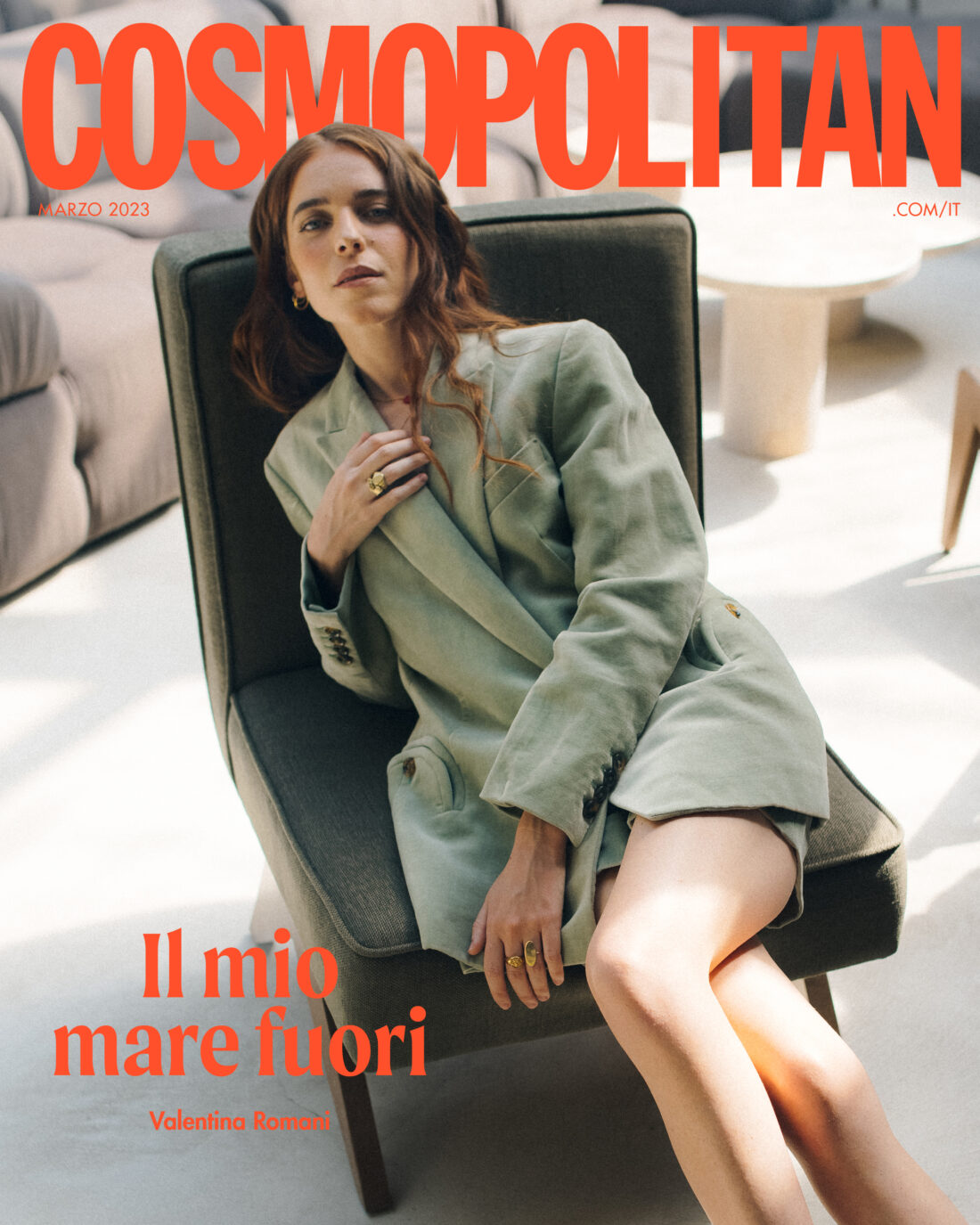 Valentina Romani for Cosmopolitan, digital cover